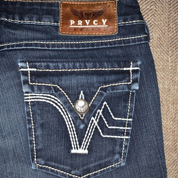 EUC PRVCY Jeans Size 31 with 33” inseam. - Picture 5 of 7